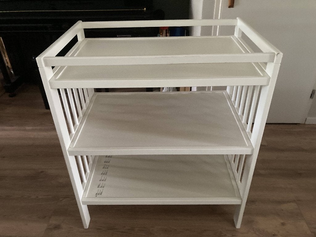 Mooie nette witte commode van Ikea (gulliver), Kinderen en Baby's, Ophalen, 50 tot 70 cm, Zo goed als nieuw, 75 tot 100 cm