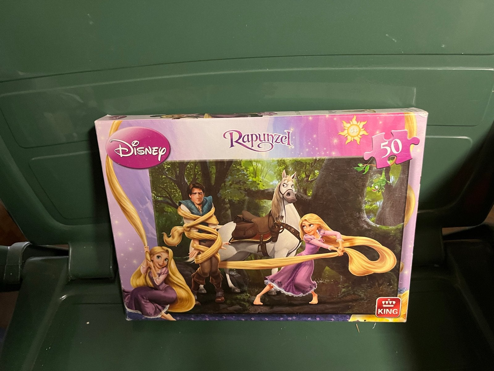 Disney Rapunzel puzzel 50 stukjes, Kinderen en Baby's, Speelgoed | Kinderpuzzels, Ophalen, 10 tot 50 stukjes, Gebruikt, 4 tot 6 jaar