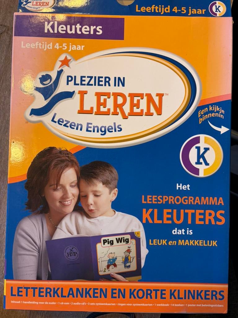 Engels voor kleuters, Ophalen, Zo goed als nieuw, Taal en Lezen
