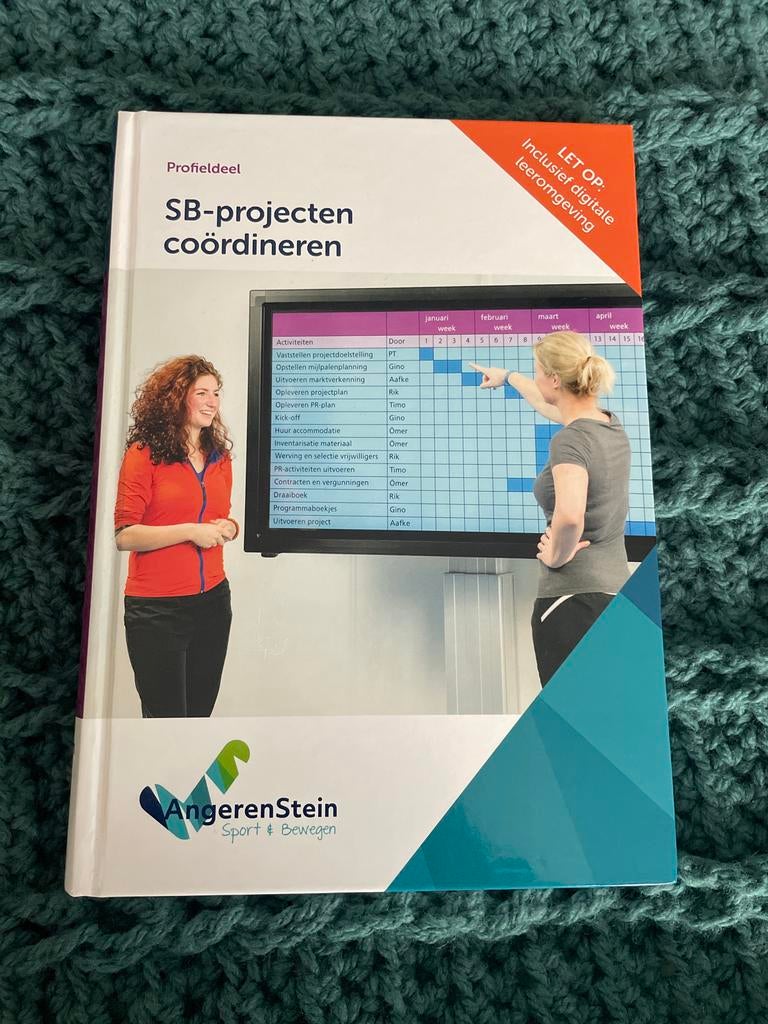 SB projecten coördineren - Sport en Bewegen MBO, Boeken, Ophalen of Verzenden, Zo goed als nieuw, MBO