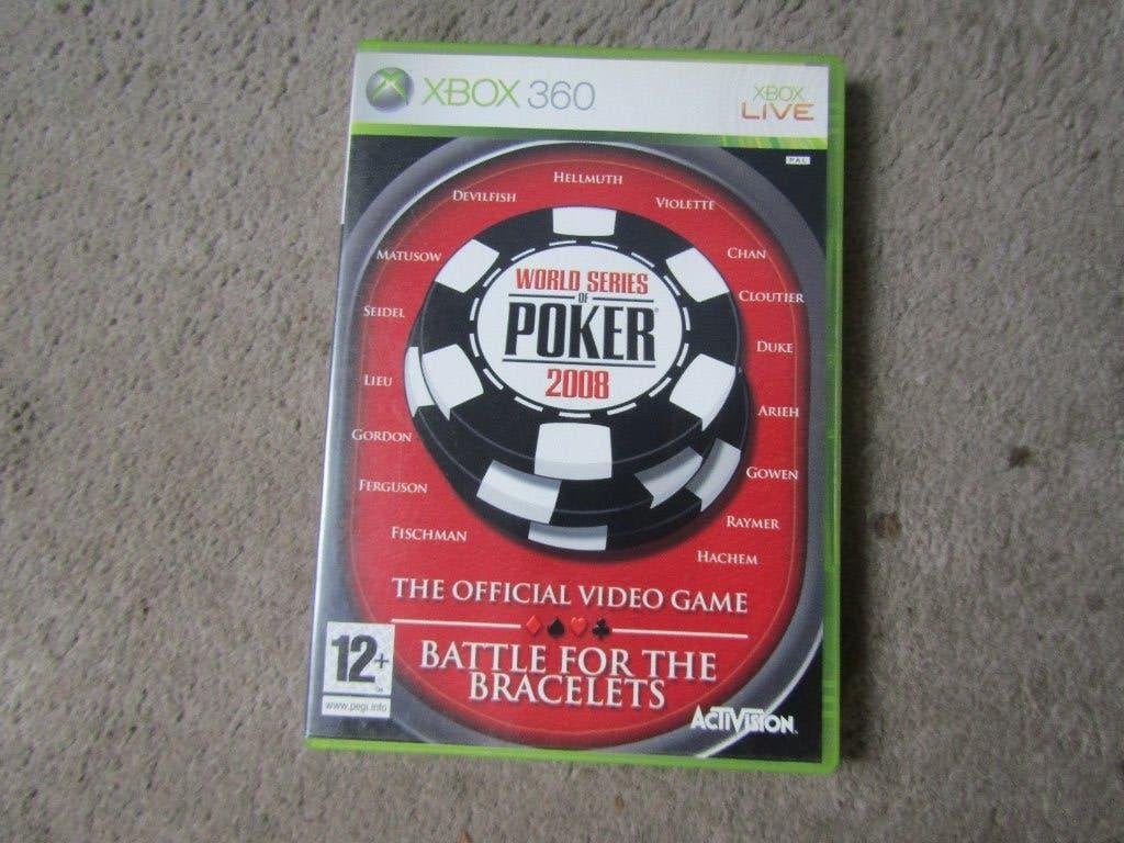 Xbox spel: Worlds series of poker 2008, Avontuur en Actie, Gebruikt, 1 speler, Ophalen of Verzenden