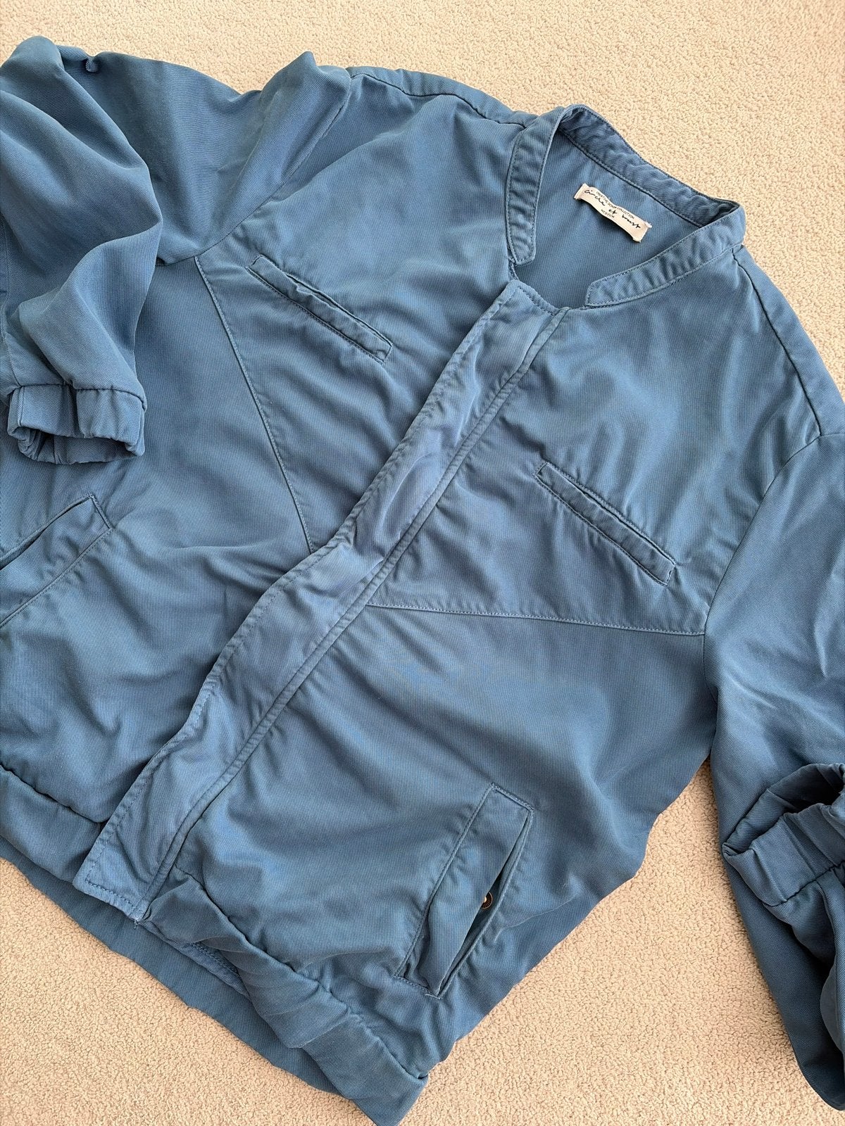 Circle of Trust Tencel Bomberjack - Maat M, Verzenden, Zo goed als nieuw, Maat 38/40 (M), Blauw