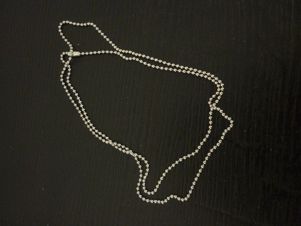 More ketting Lucardi / muntketting / lange ketting, Sieraden, Tassen en Uiterlijk, Kettingen, Ophalen of Verzenden, Nieuw, Zilver