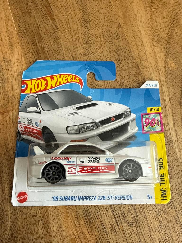 Hot Wheels '98 Subaru Impreza 22B-STI Version, Ophalen of Verzenden, Zo goed als nieuw