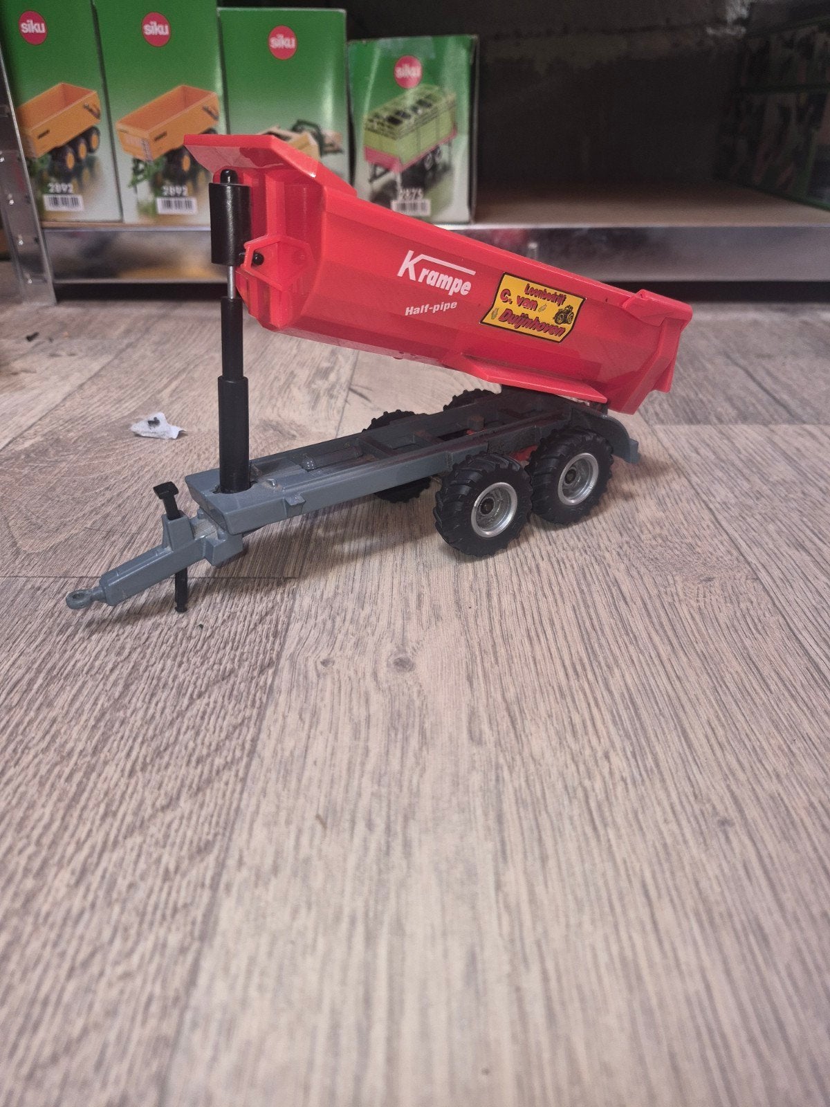 Siku Krampe Half-pipe kiepwagen - Zo goed als nieuw, Info@siku.de, SIKU, Siku GmbH, Frankfurter Str. 72-76, 58511 Lüdenscheid, Duitsland
