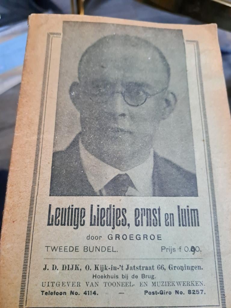 Leutige Liedjes, ernst en luim - Tweede Bundel, Muziek en Instrumenten, Ophalen of Verzenden