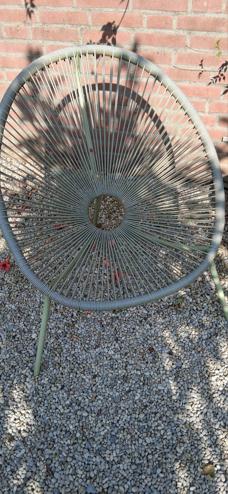 GRATIS AFHALEN. EEN STOEL BESCHADIGD., Tuin en Terras, Ophalen, Gebruikt, Kunststof