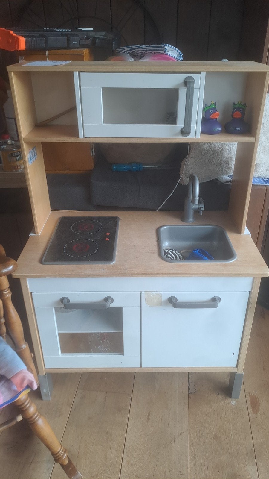 IKEA Duktig kinderkeuken met kookplaat en kraan, Kinderen en Baby's, Speelgoed | Overig, Ophalen