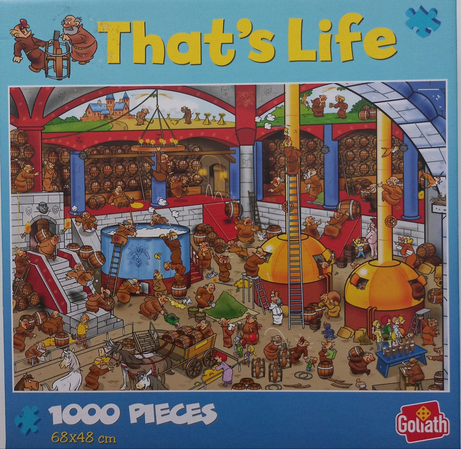 Legpuzzel 1000 stukjes Thats Life, Ophalen of Verzenden, 500 t/m 1500 stukjes, Zo goed als nieuw