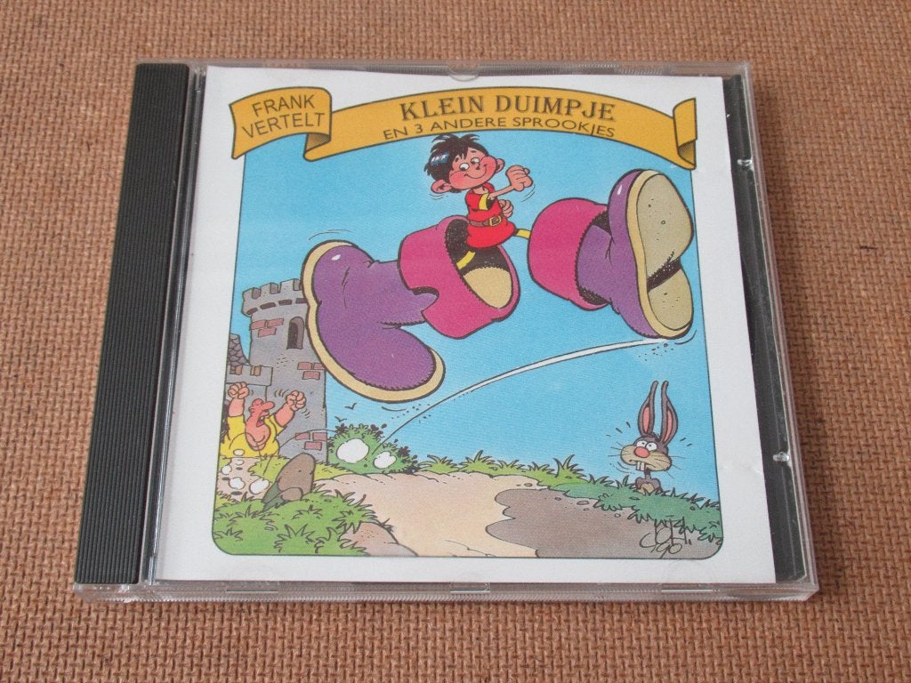 Klein Duimpje cd met voorkant Jan van Haasteren, Boeken, Stripboeken, Eén stripboek, Verzenden, Zo goed als nieuw, Jan van Haasteren
