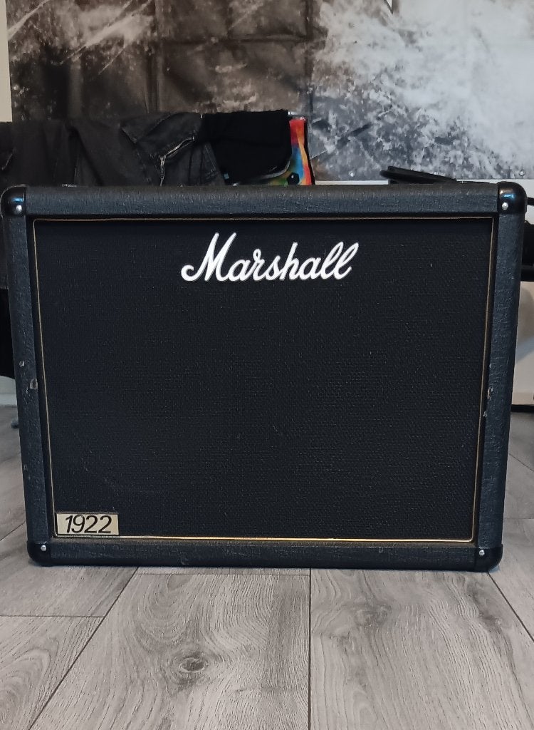 Marshall 1922 cabinet (2x12 met Greenback), Ophalen, Gebruikt, Gitaar, 50 tot 100 watt