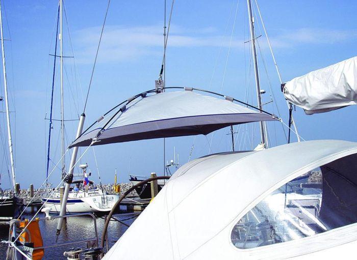 Schaduw tent parasol zeilboot BLUE Sunshade XL, Ophalen of Verzenden, Zo goed als nieuw, Overige typen