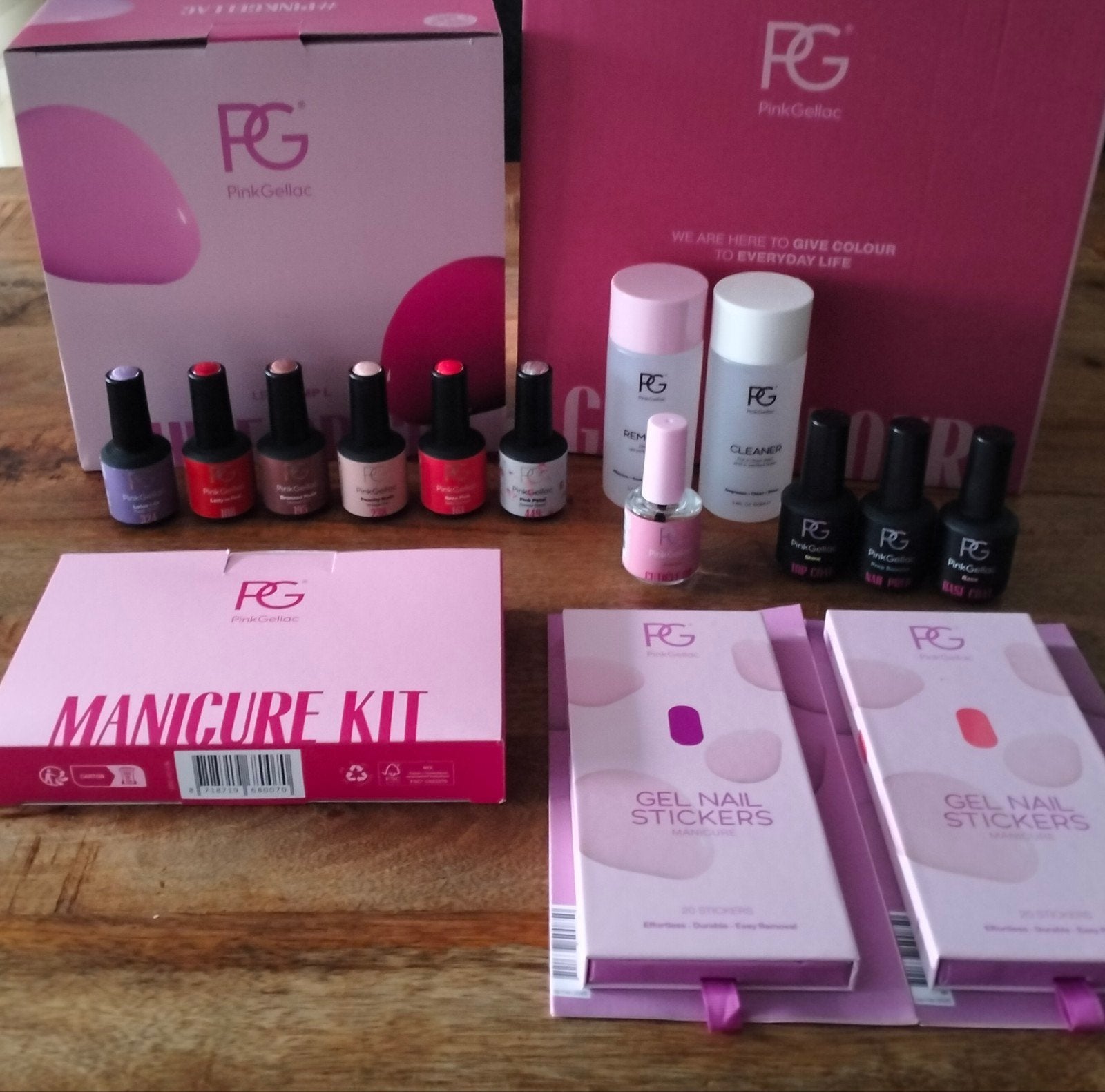 Pink Gellac Startpakket met Lamp, Ophalen of Verzenden, Nieuw, Overige typen