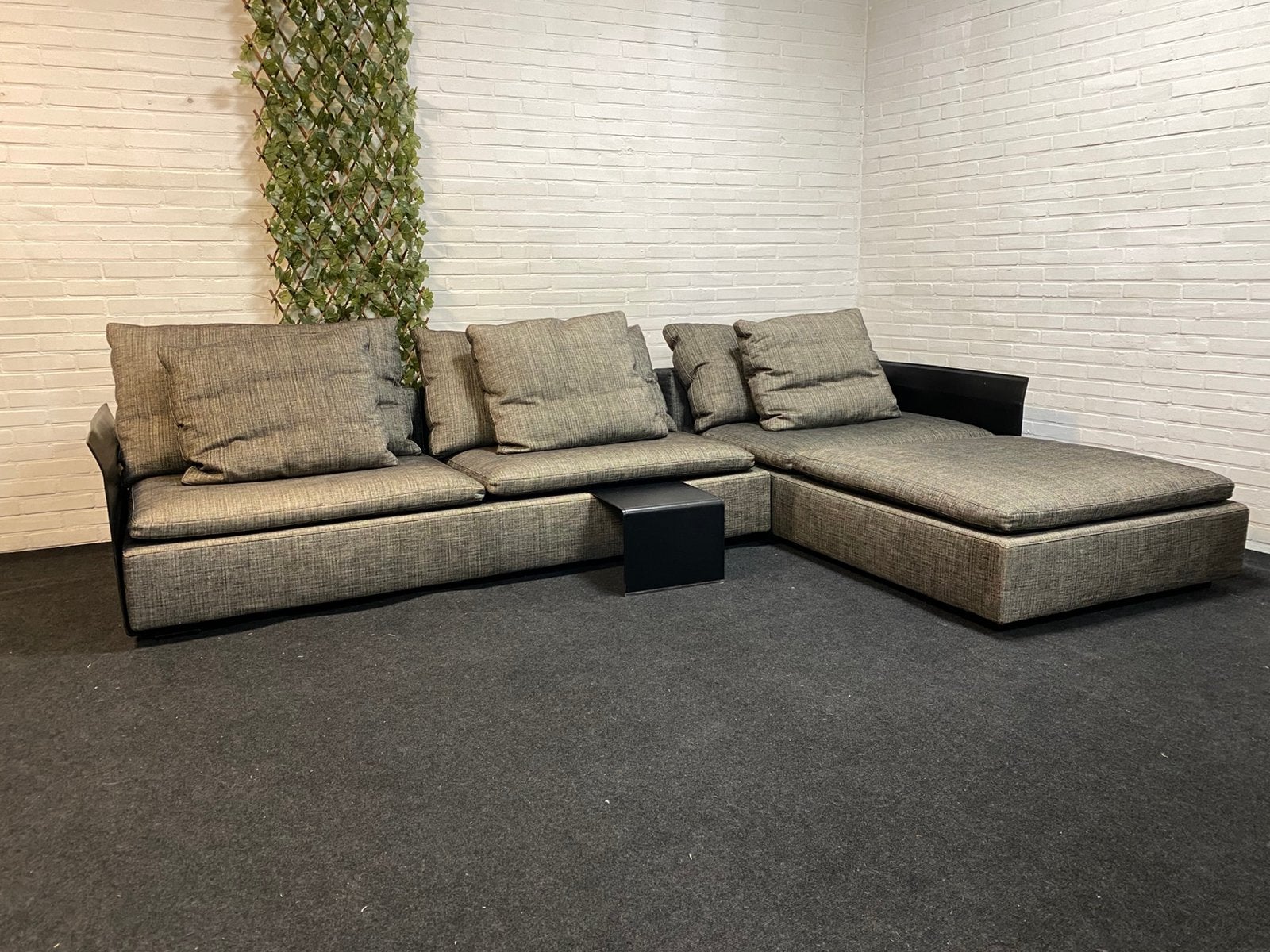 Flexform Resort hoekbank - Gratis Levering, Ophalen of Verzenden, Zo goed als nieuw, 150 cm of meer, Vierpersoons of meer