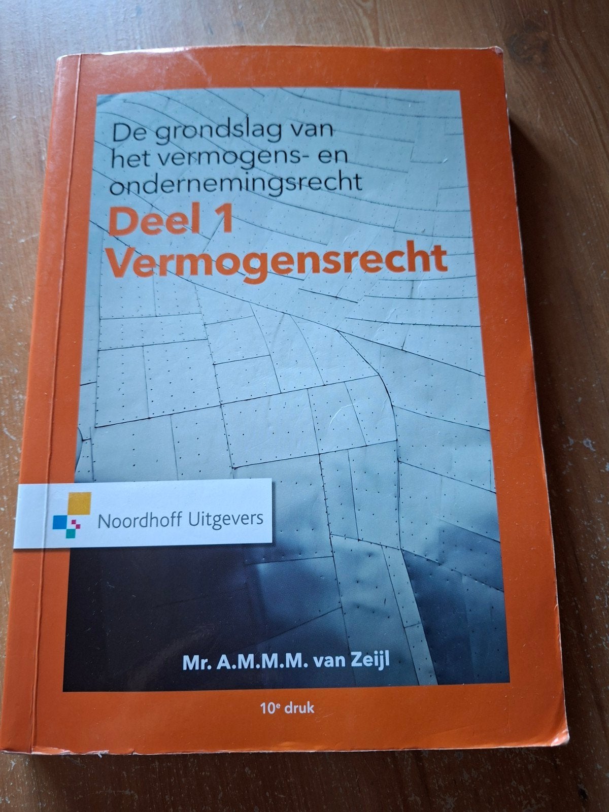 De grondslag van het vermogens- en ondernemingsrecht, Boeken, Gelezen, Ophalen of Verzenden, Mr. A.M.M. van Zeijl, Gamma