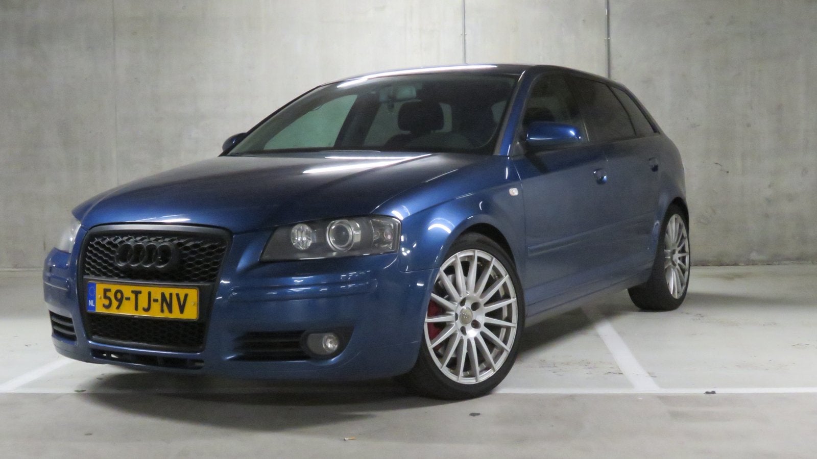 Audi A3 2.0 TFSI Sportback Quattro 2006|STAGE1 240PK|, Auto's, Xenon verlichting, Stof, 4 cilinders, 1984 cc