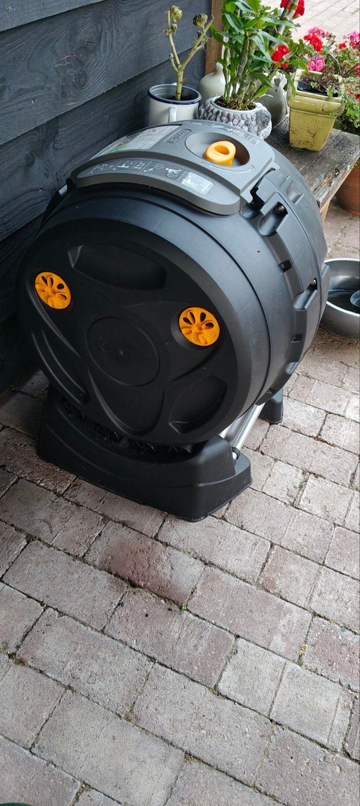 Hozelock Easymix Tuimelcomposter, Ophalen, Zo goed als nieuw, Hozelock, Tuinieren en Tuinplanten