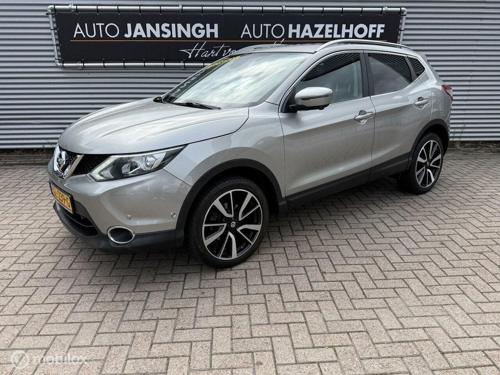 Nissan Qashqai 1.2 Tekna Automaat 91.861 km | Clima | Ledere, Auto's, Nissan, Bedrijf, Te koop, Qashqai, 360° camera, ABS, Achteruitrijcamera