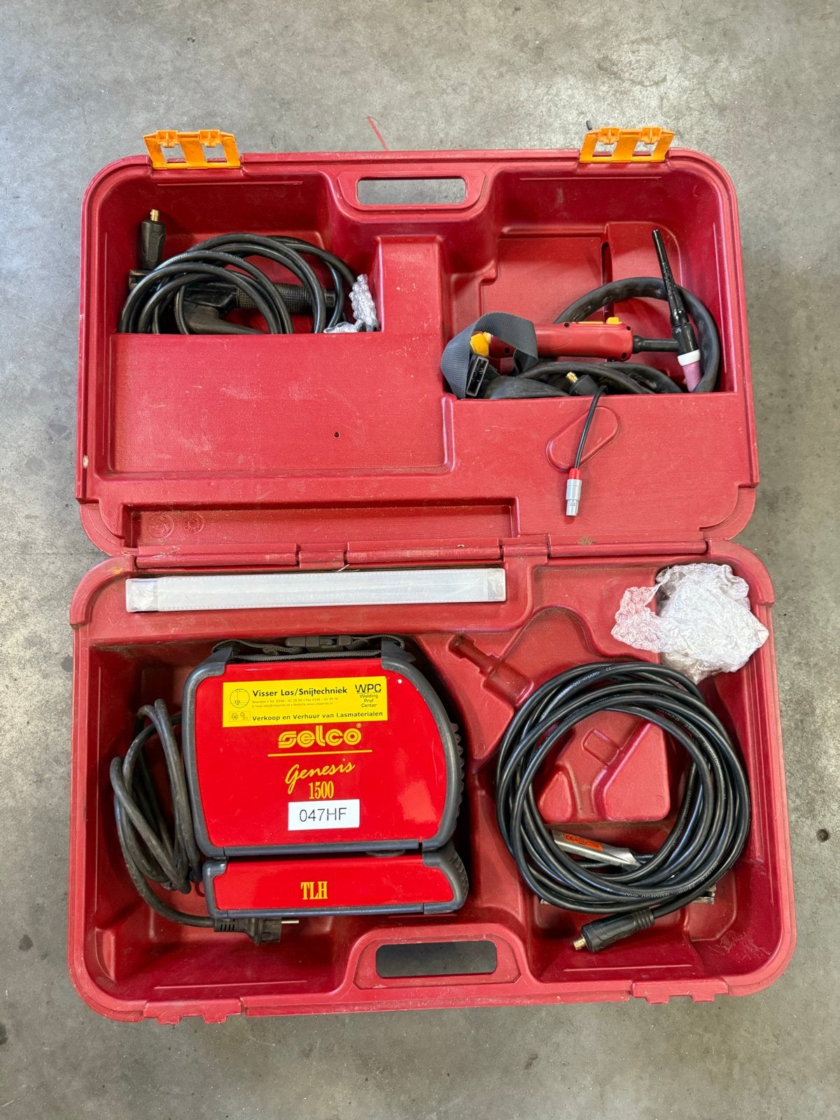 Selco Genesis 1500 TIG lasapparaat TIG FUNTIE DEFECT, Ophalen, Gebruikt, Minder dan 150 ampère, Tig