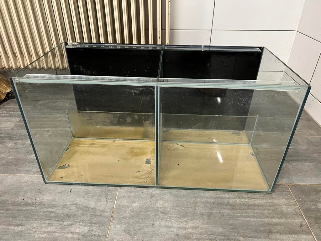 Aquarium 80x30x40 Afdekplaten UGF thermostaten Aquael filter, Ophalen, Overige merken, Zo goed als nieuw, Leeg aquarium