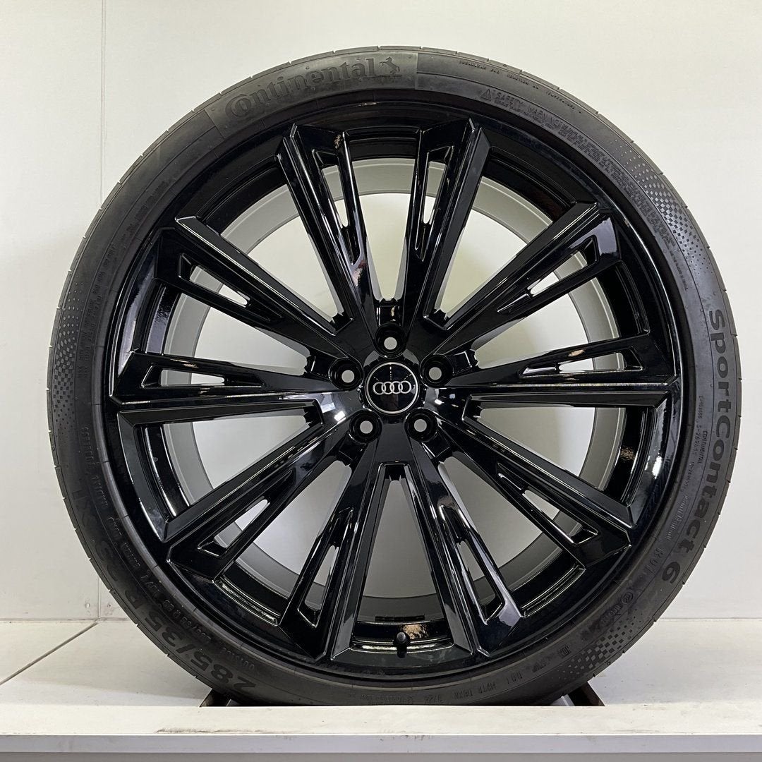 AUDI RSQ8 SQ8 Q8 SET VELGEN + ZOMERBANDEN 23 INCH, Gebruikt, -, 285 mm, -