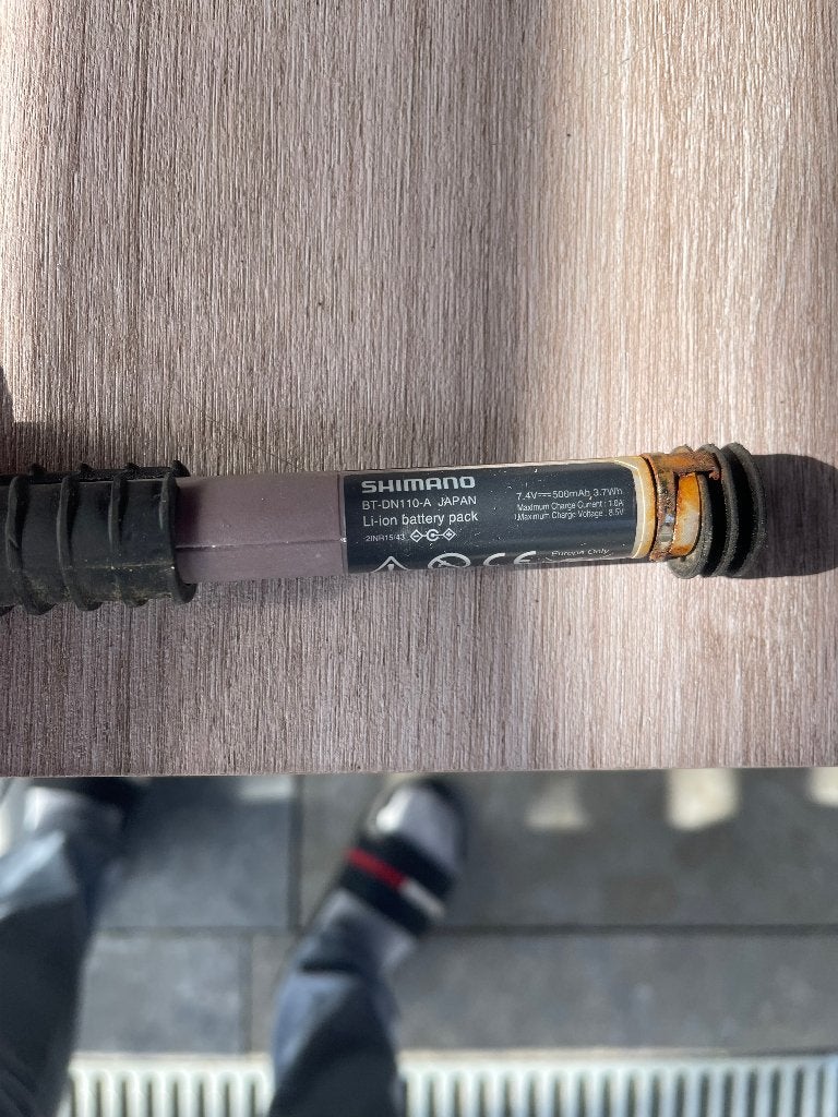 Shimano batterij BT-DN110-A, Ophalen of Verzenden, Gebruikt