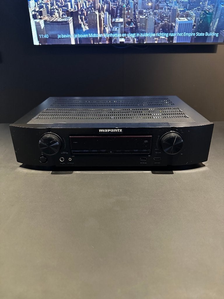Marantz NR1604 SlimLine 7.1 AV Receiver AirPlay & 4K zwart!, Marantz, Harman Eindhoven, Zo goed als nieuw, 60 tot 120 watt