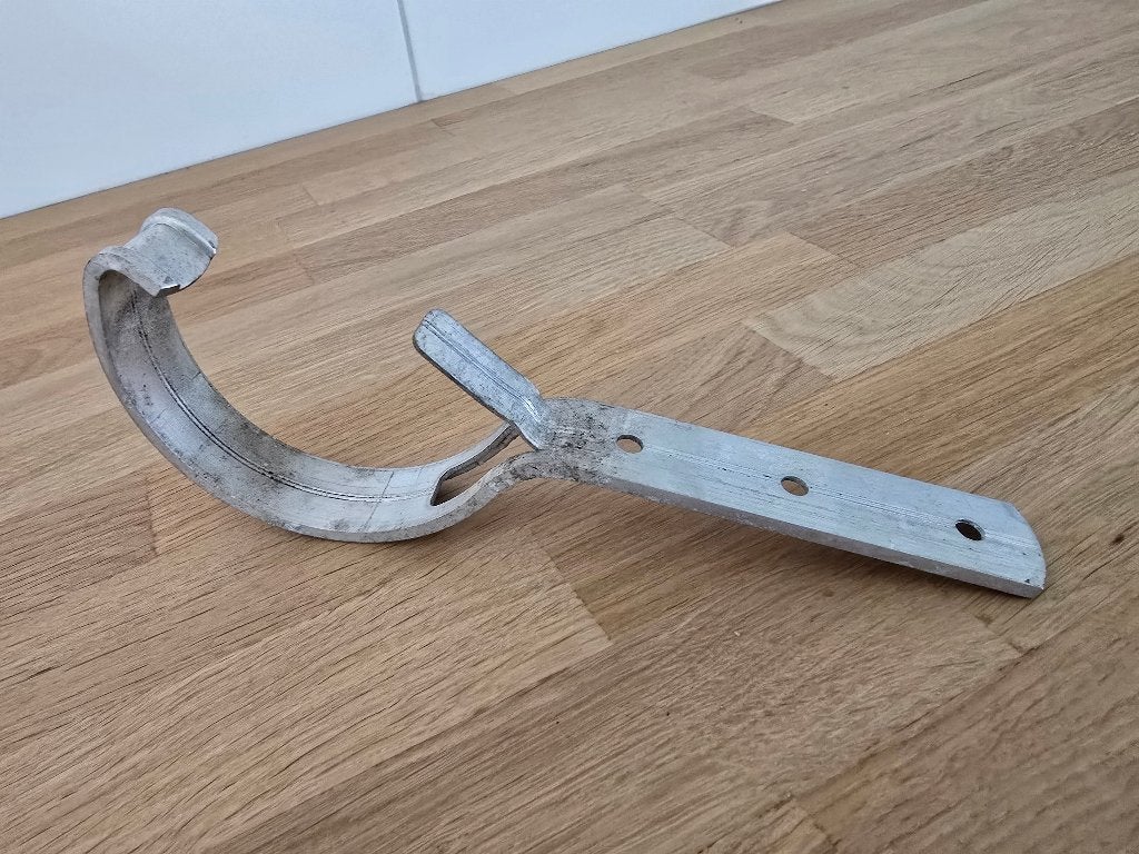 Gootbeugels aluminium 16 stuks, Doe-het-zelf en Verbouw, Ophalen, Gebruikt, 6 meter of meer, Overige typen