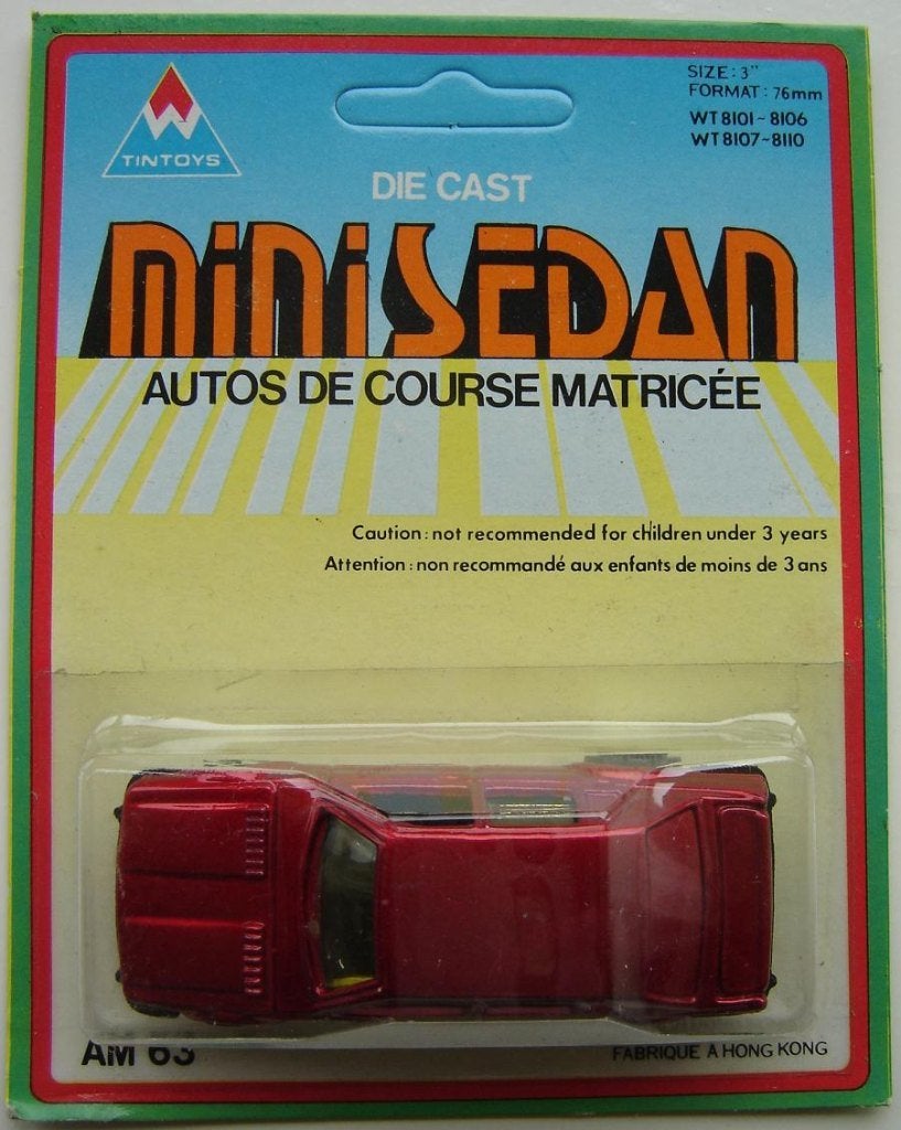 Alfa Romeo Giulietta 1977 Tin Toys, Ophalen of Verzenden, Nieuw, Auto, Overige merken