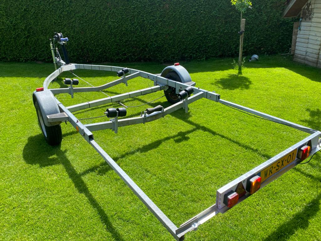 Boottrailer marlin trailer nieuw Knott as 1500kg op kenteken, Ophalen, 1500 tot 3000 kg, 6 tot 9 meter, Overige typen