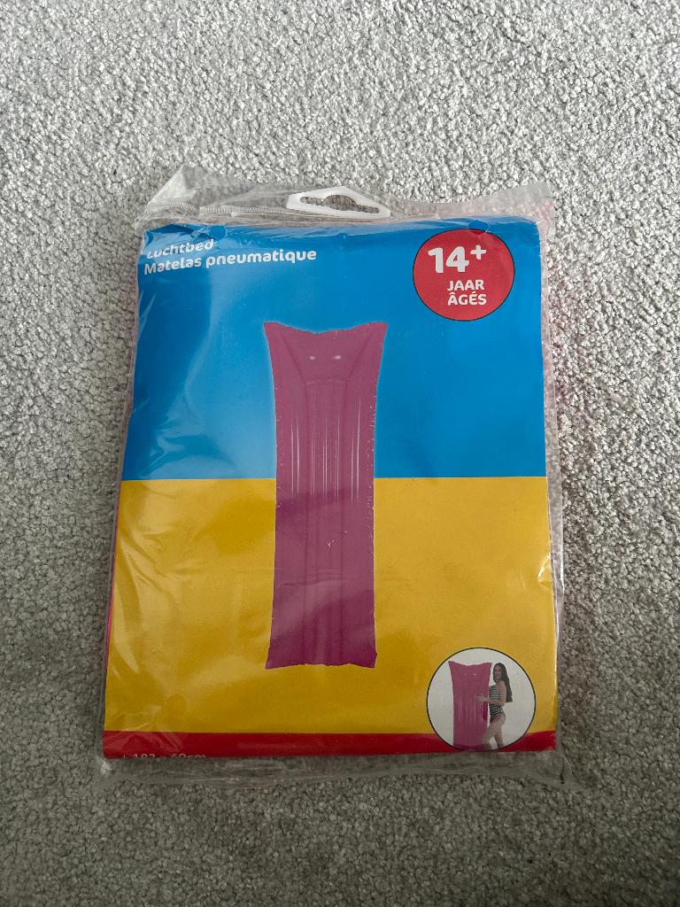 Luchtbed voor in het zwembad roze, Ophalen of Verzenden, Nieuw