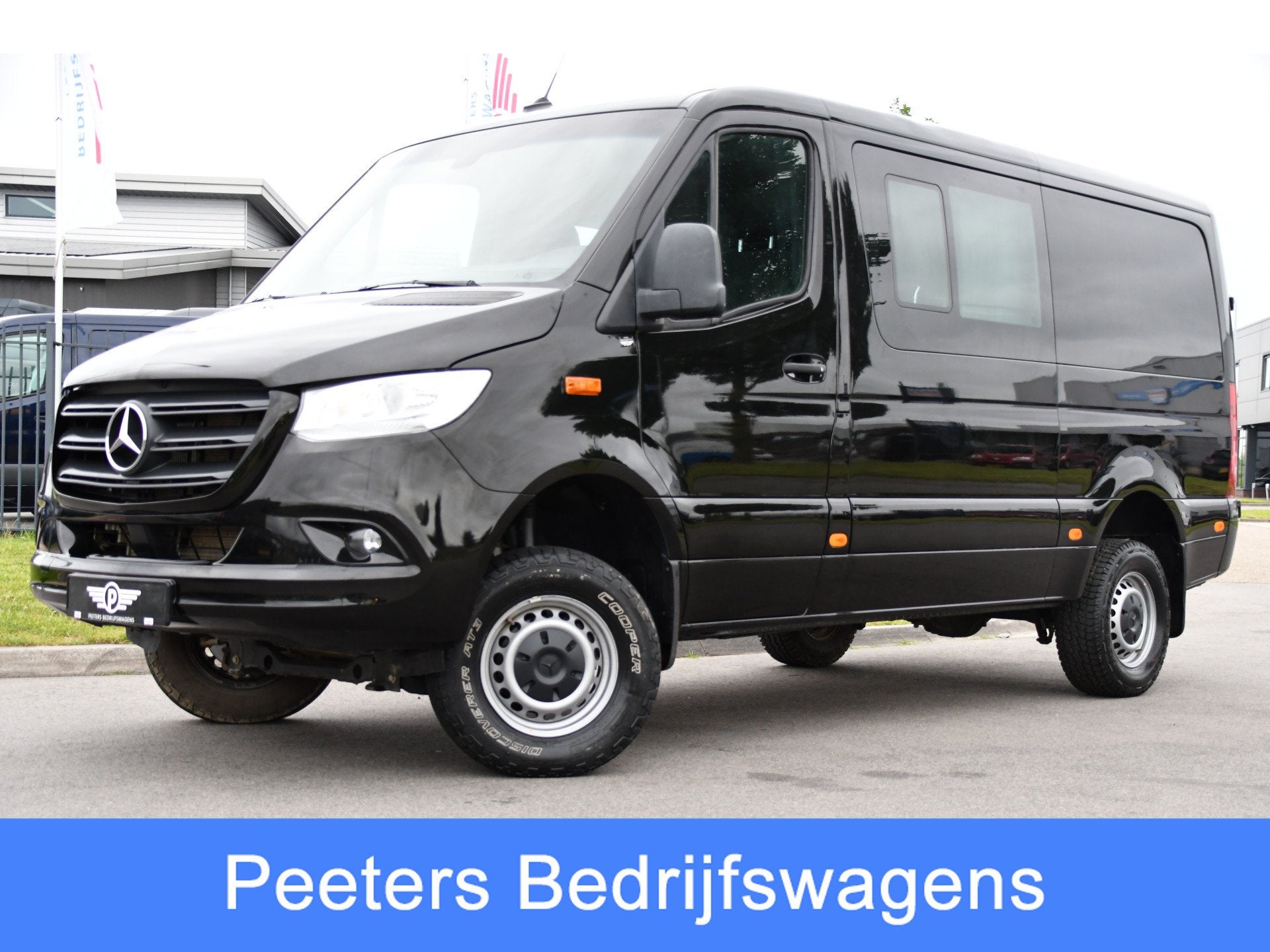 Mercedes-Benz Sprinter 319 V6 3.0 CDI L2H1 DC 4x4 PB Edtion, Automaat, Gebruikt, 190 pk, Bedrijf