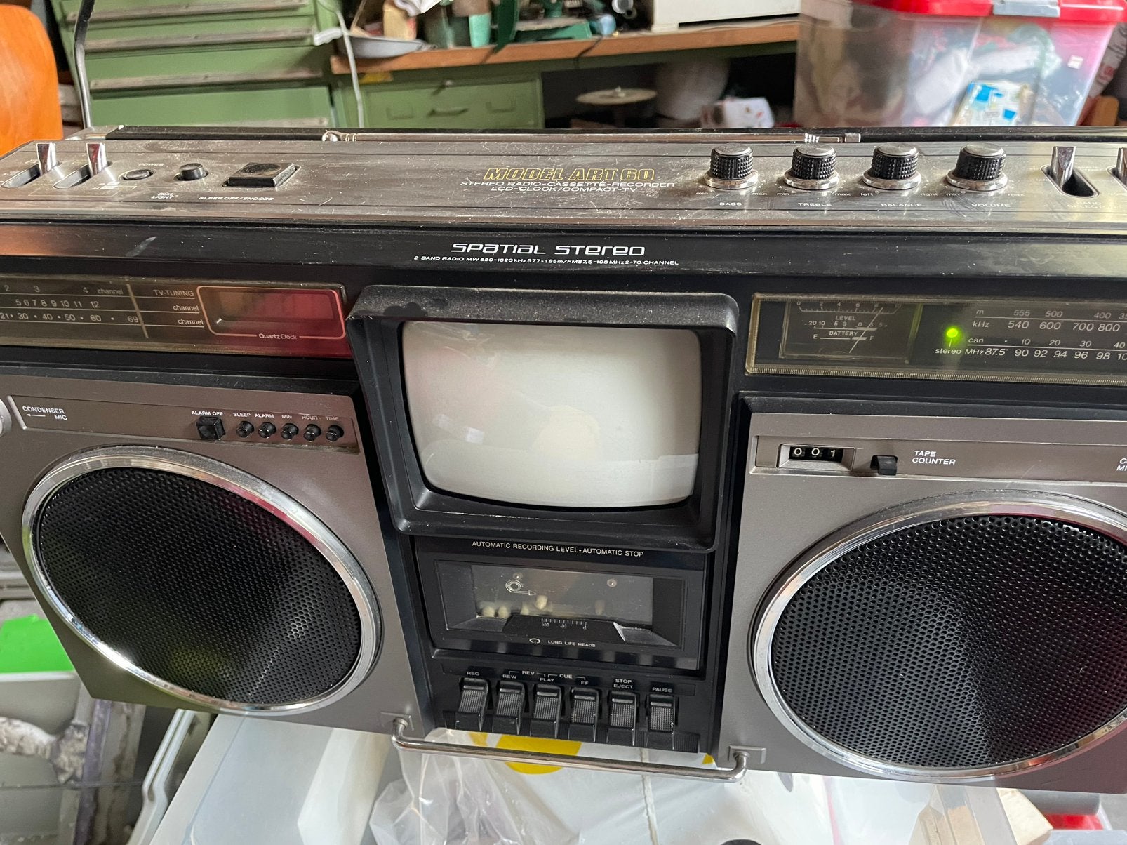 Vintage radio, Ophalen, Gebruikt, Philips