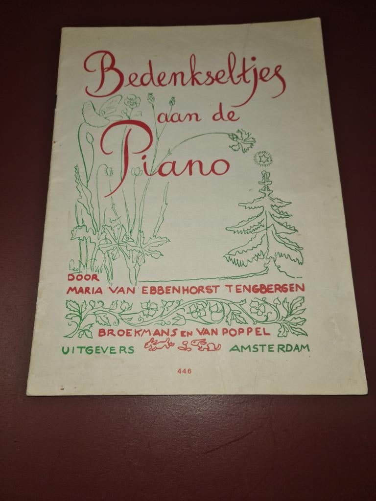 Bedenkseltjes aan de piano., Gebruikt, Klassiek, Les of Cursus, Ophalen of Verzenden