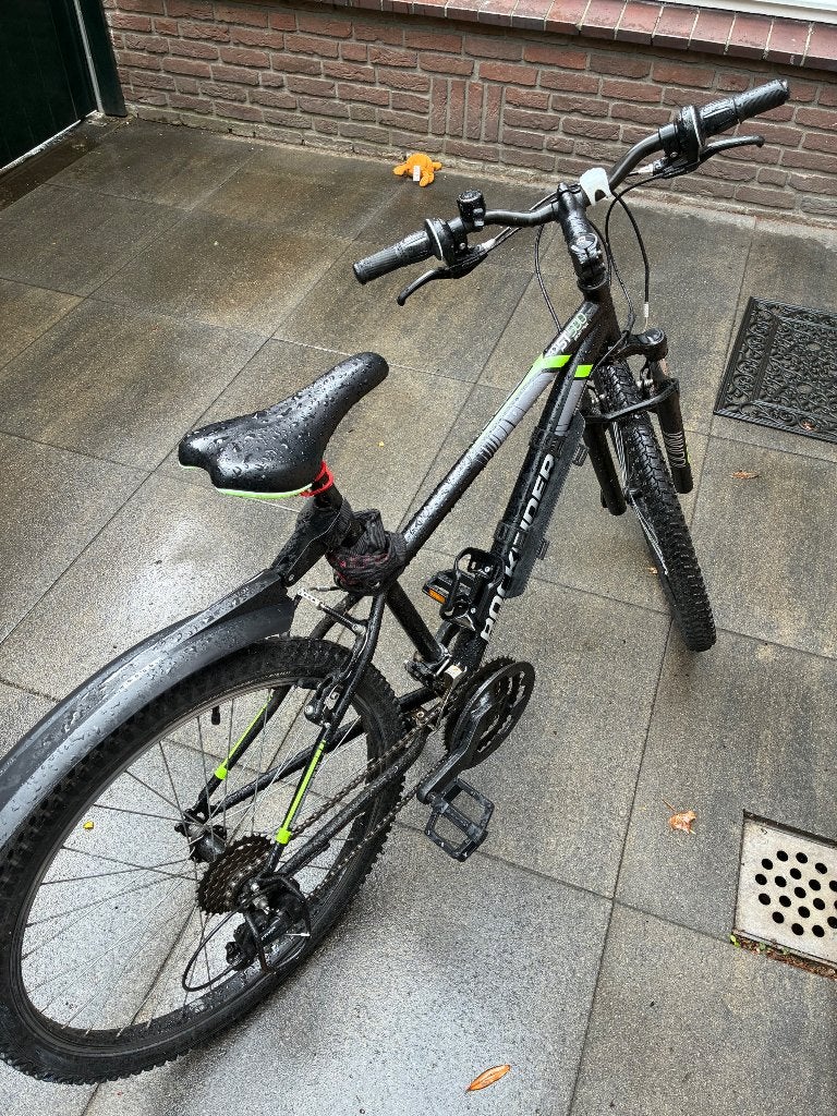 Rockrider Mountainbike - Zo goed als nieuw, Fietsen en Brommers, Fietsen | Jongens, Gebruikt, Velgrem, Versnellingen, Rockrider