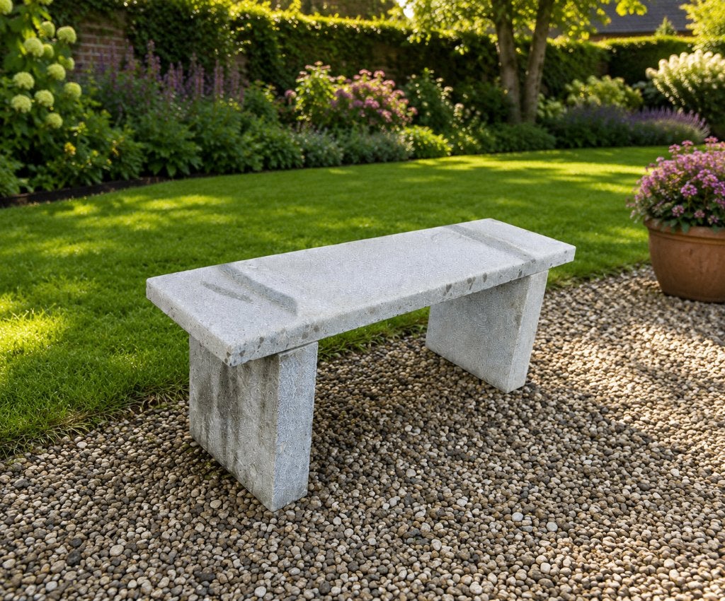 Tuinbankje Stenen Tuinbankje AANBIEDING!, Ophalen of Verzenden, Zo goed als nieuw, Overige materialen