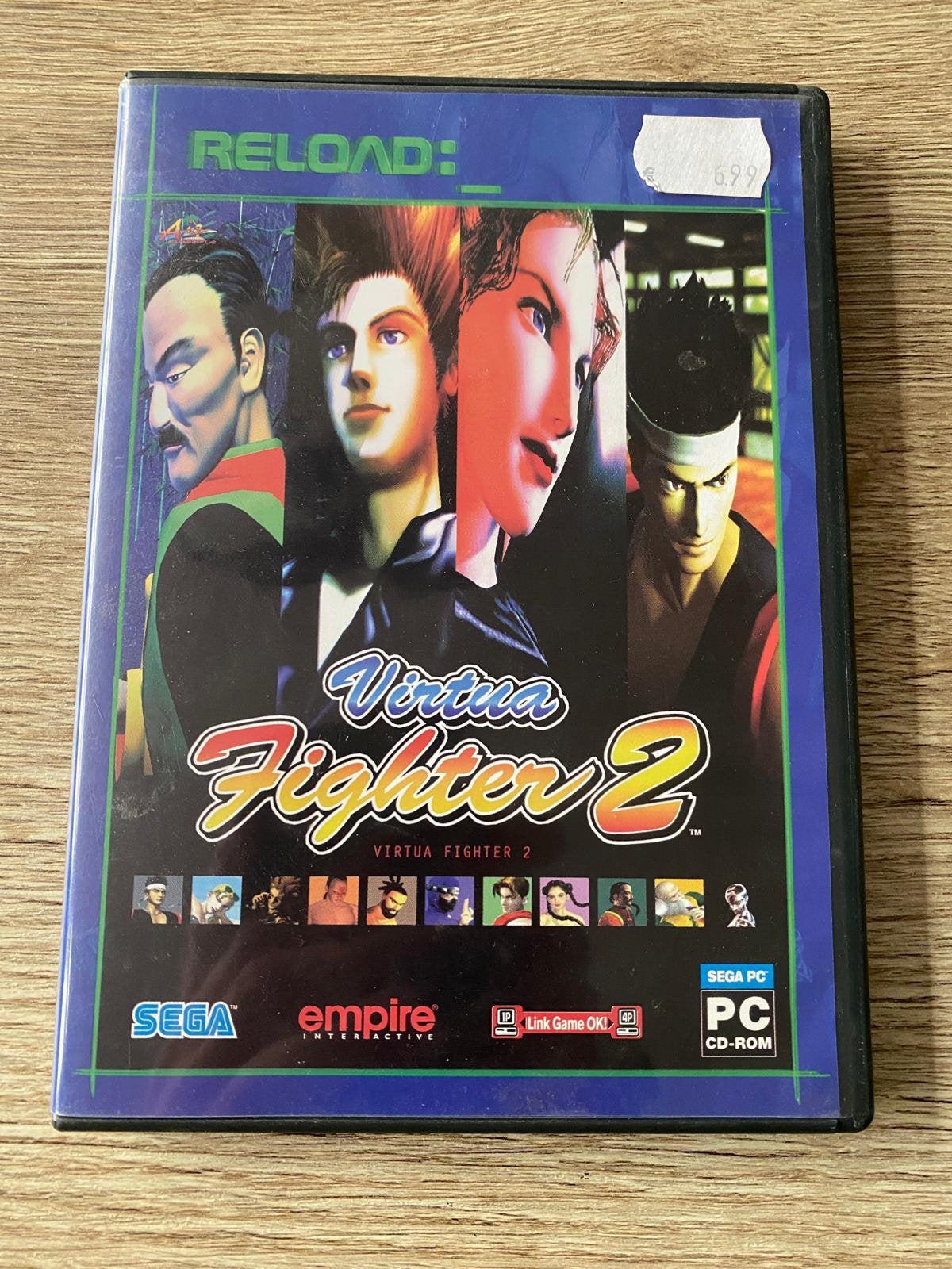 Virtua Fighter 2 – PC – Sega – Retro Game, Spelcomputers en Games, Games | Pc, Ophalen of Verzenden, Gebruikt, Vechten