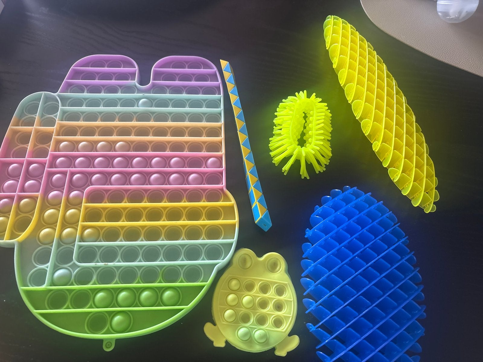Grote Pop It Fidget Speelgoed Set - Stressvermindering, Kinderen en Baby's, Speelgoed | Overig, Ophalen of Verzenden, Zo goed als nieuw