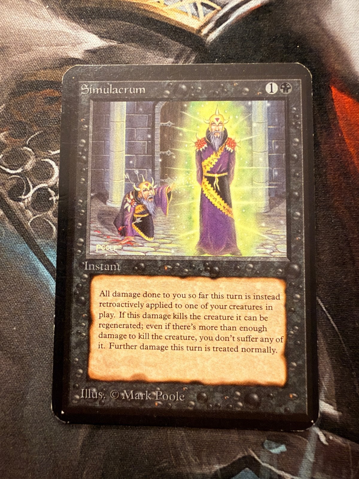 Magic: The Gathering - Simulacrum #2 Alpha, Ophalen of Verzenden, Gebruikt, Losse kaart