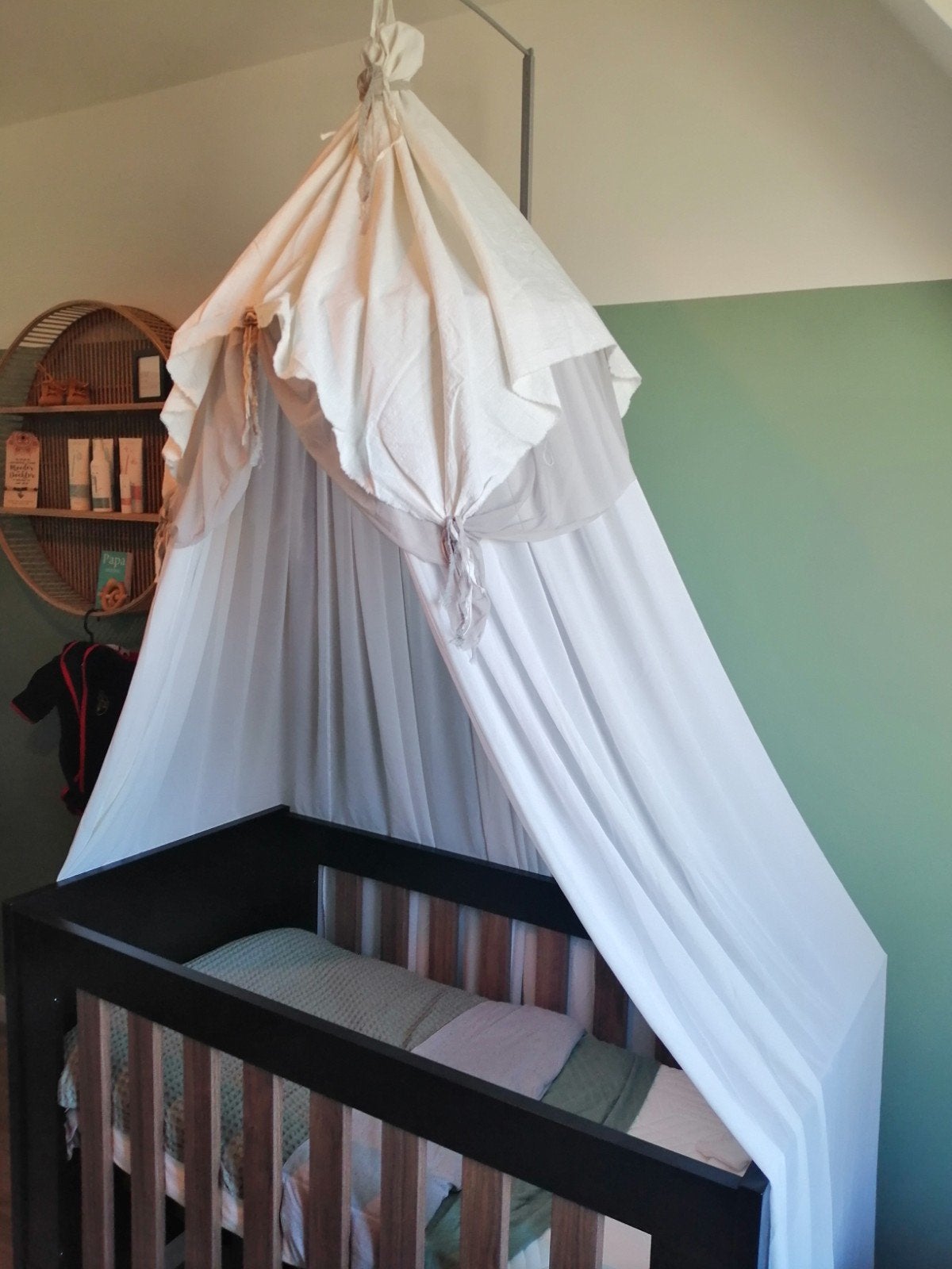 Baby hemeltje wit / lichtgrijs., Ophalen of Verzenden, Zo goed als nieuw, Overige typen