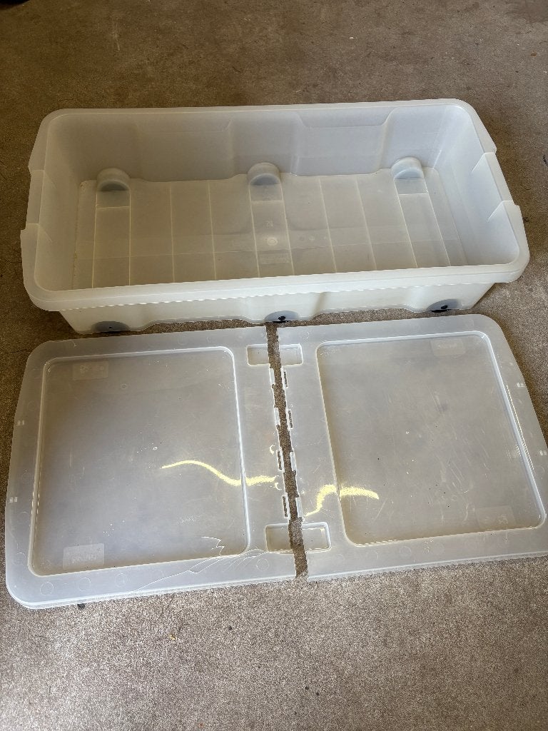Opbergbak voor onder bed, Ophalen, Gebruikt, 50 tot 100 cm, Minder dan 50 cm
