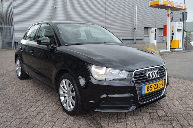 Audi A1 1.2 Tfsi 63KW SB bouwjaar 2013 Zwart, Voorwielaandrijving, 4 cilinders, Zwart, Origineel Nederlands