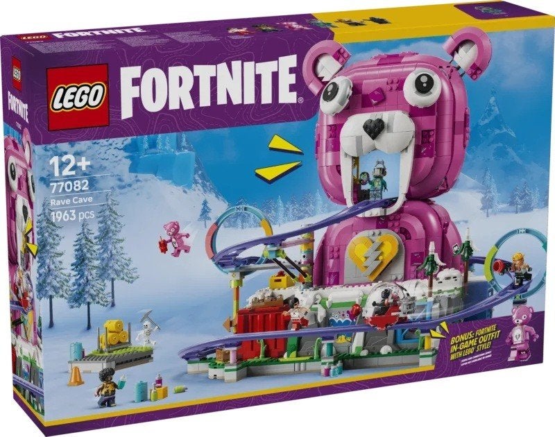 Lego Fortnite 77082 Rave Cave NIEUW in Doos, Lego, Inclusief accessoires, Overige thema's, Lego