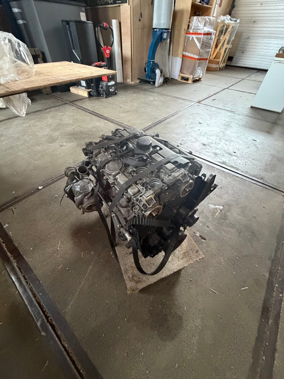 Volvo B5254T4 motorblok (S60R/V70R) met turbo, Auto-onderdelen, Ophalen, Gebruikt, Volvo