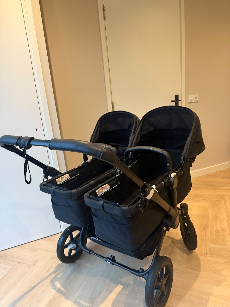 Bugaboo Donkey5 Tweeling Kinderwagen - incl. alle opties, Ophalen, Bugaboo, Zo goed als nieuw, Duowagen
