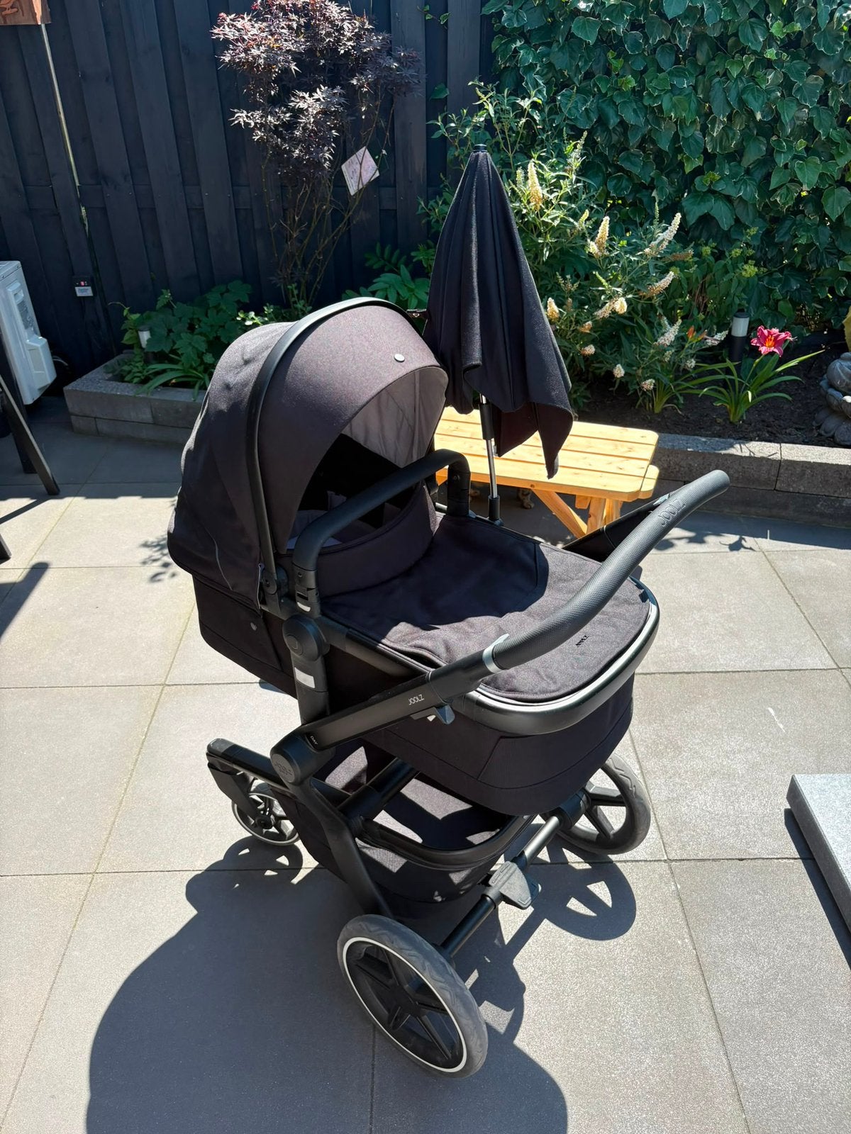 Joolz DAY+kinderwagen Black incl accessoires COMPLEET!, Ophalen, Zo goed als nieuw, Overige merken