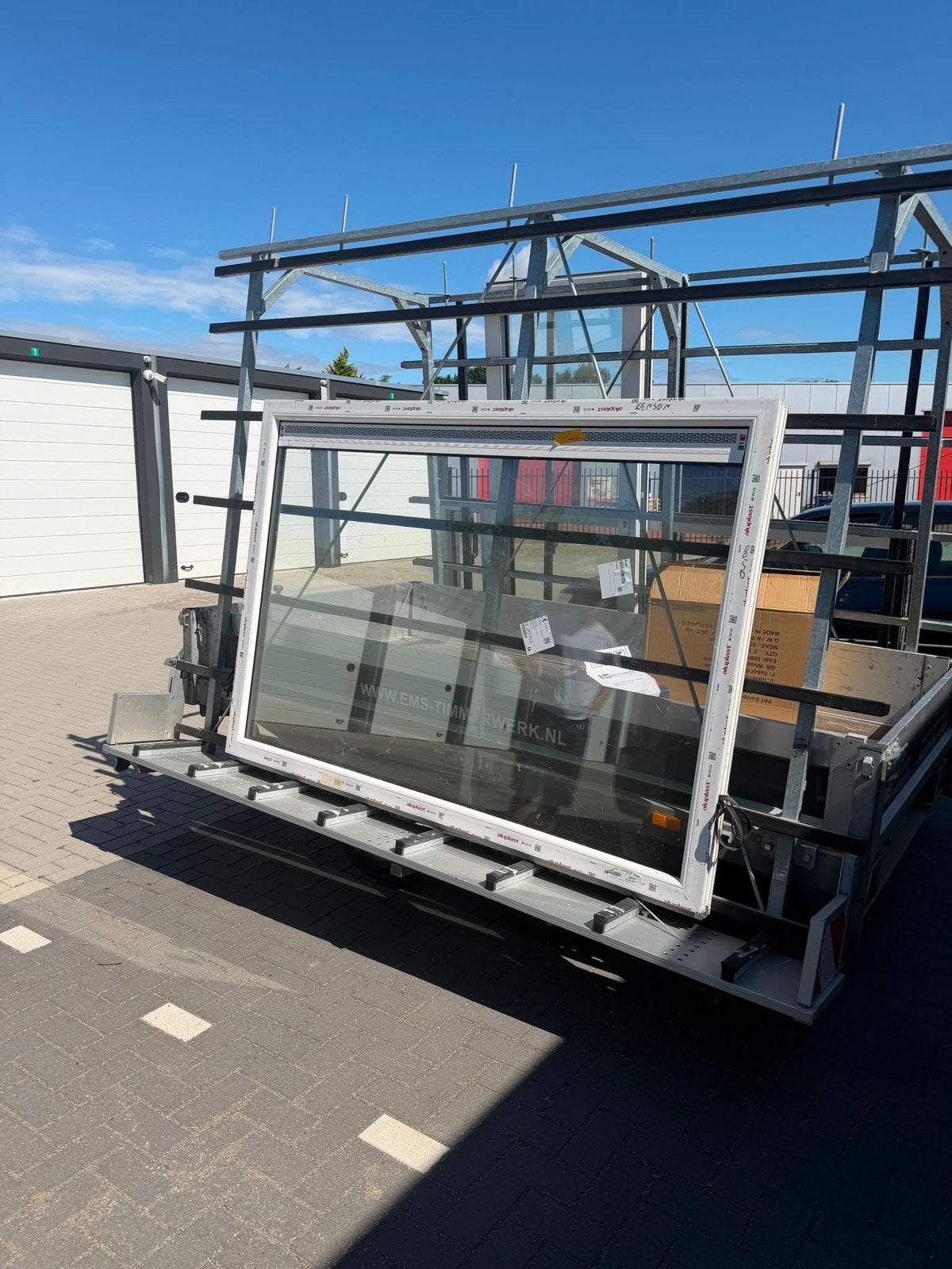 Aluplast kozijn nieuw, 75 tot 150 cm, Kunststof, Raamkozijn, Ophalen of Verzenden