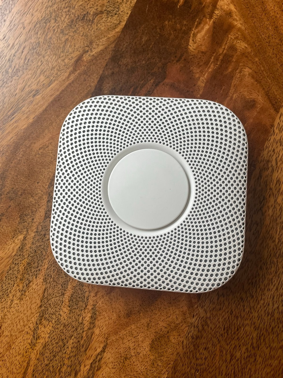 Google Nest Protect Rook- en Koolmonoxidemelder (Bedraad), Ophalen of Verzenden, Zo goed als nieuw, Detector, Sensor of Melder