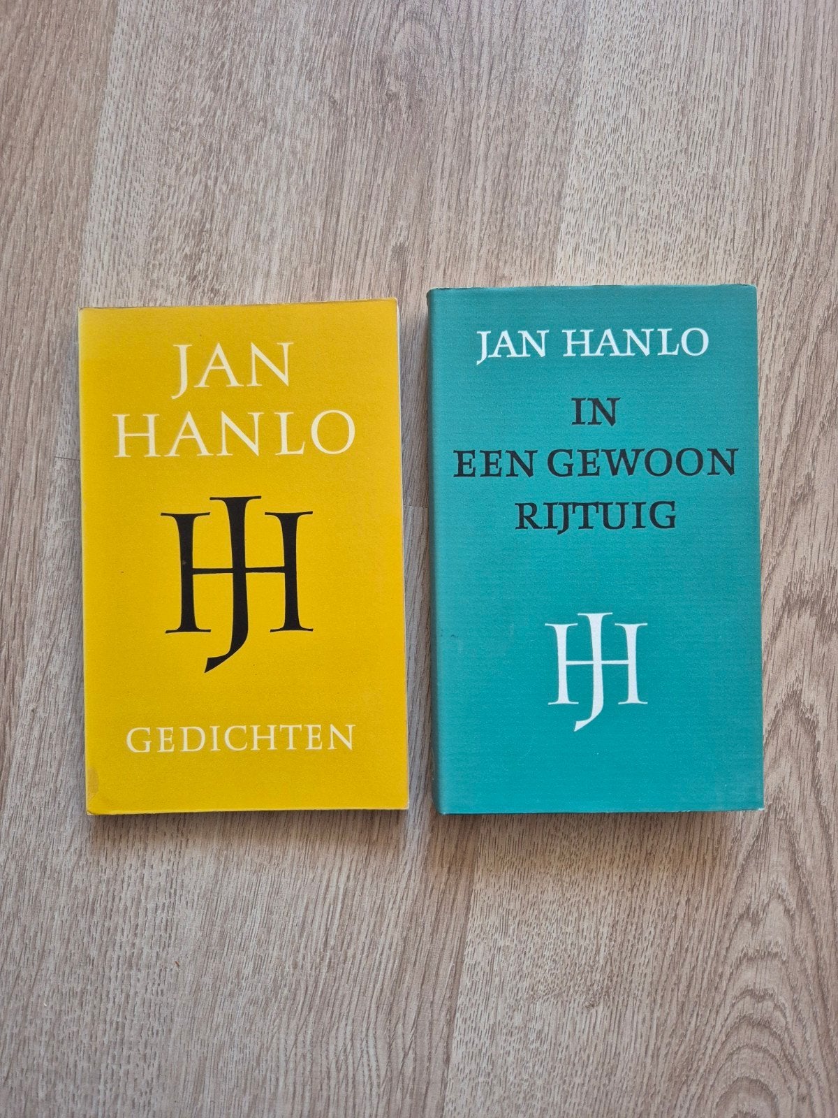 Jan Hanlo – Set van 2 boeken (Verzamelde gedichten 1970 + R, Ophalen of Verzenden, Gelezen
