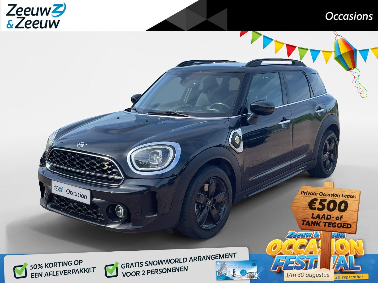 MINI Countryman 1.5 Cooper S E ALL4 Chili *Automaat*Navi+Cam, Auto's, Automaat, Gebruikt, Countryman, Automatische klimaatregeling